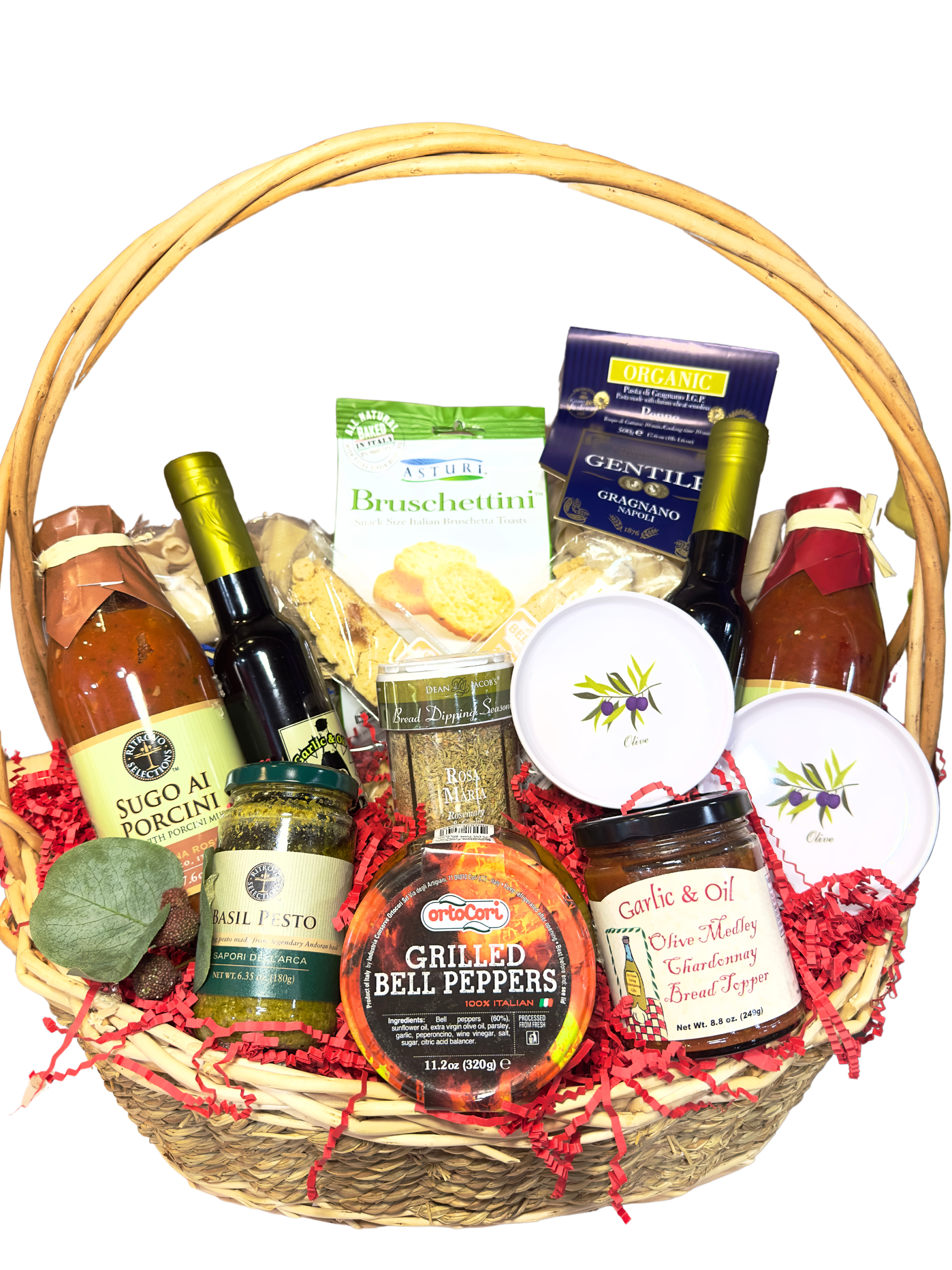 Gift Baskets — Garlic & Oil